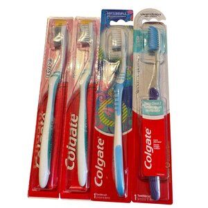 Colgate Wave Toothbrush Assorted Pack Ultra Soft & Soft Bristles Gum Comfort